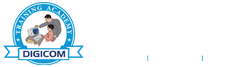 Digicom Training Academy Logo White